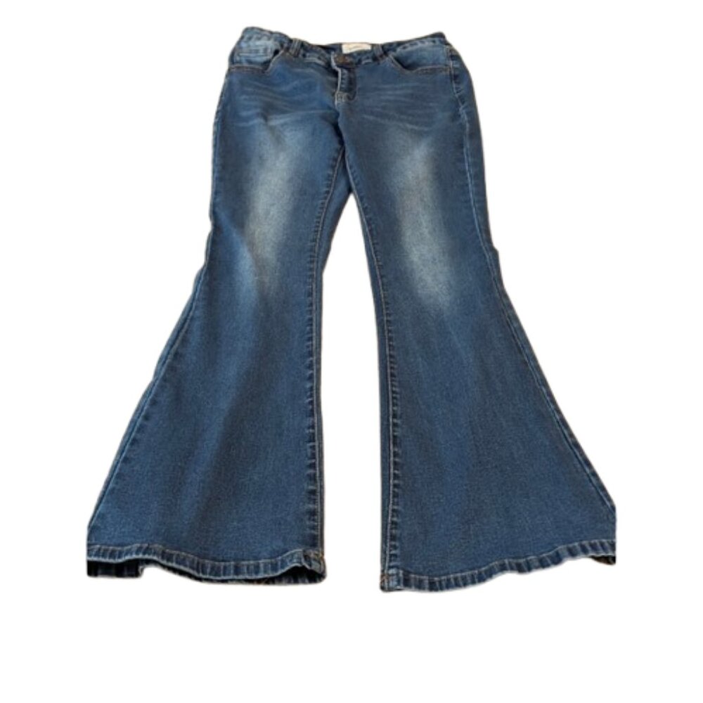 Bamboo Flare Jeans 11